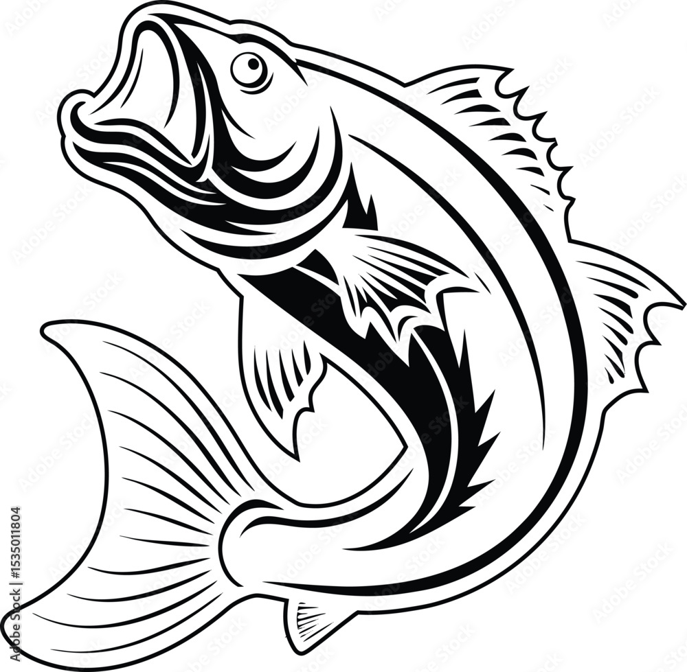 fish logo icon silhouette vector art
fish logo icon silhouette vector art