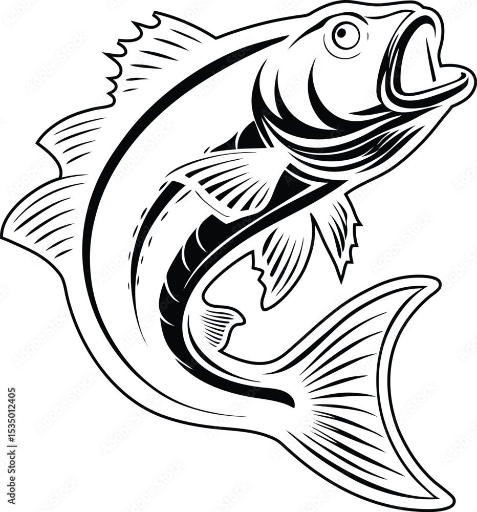 fish logo icon silhouette vector art
fish logo icon silhouette vector art