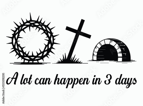 Christian Cross and Signal Icon Faith Quote SVG, Bible Verse SVG, Bible Quote SVG, Christian SVG, Shirt SVG, Inspirational Christian Quote, Faith Hope and Prayer Messages