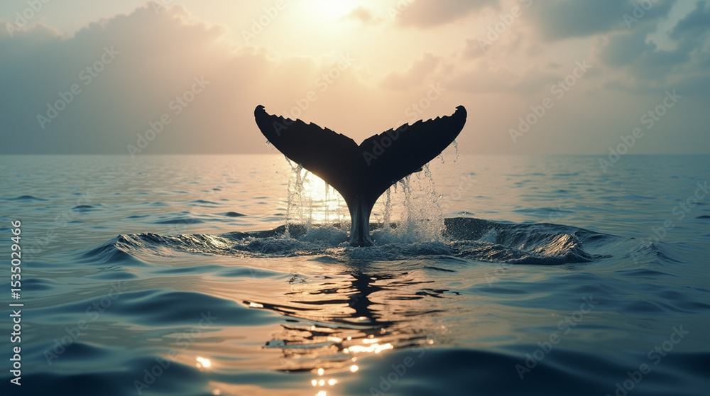 Fototapeta premium whale tail
