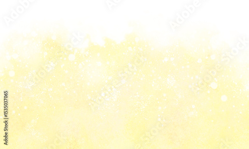 水彩画みたいな炭酸ソーダと白い泡の背景