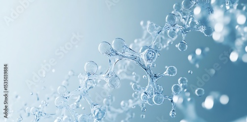 3D Render of DNA Double Helix – Biotechnology Concept Background, DNA Strand Structure – Genetics and Molecular Science Visualization, Futuristic DNA Helix – Genetic Engineering and Innovation





