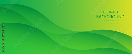 green and yellow tone color background abstract art vector. eps 10