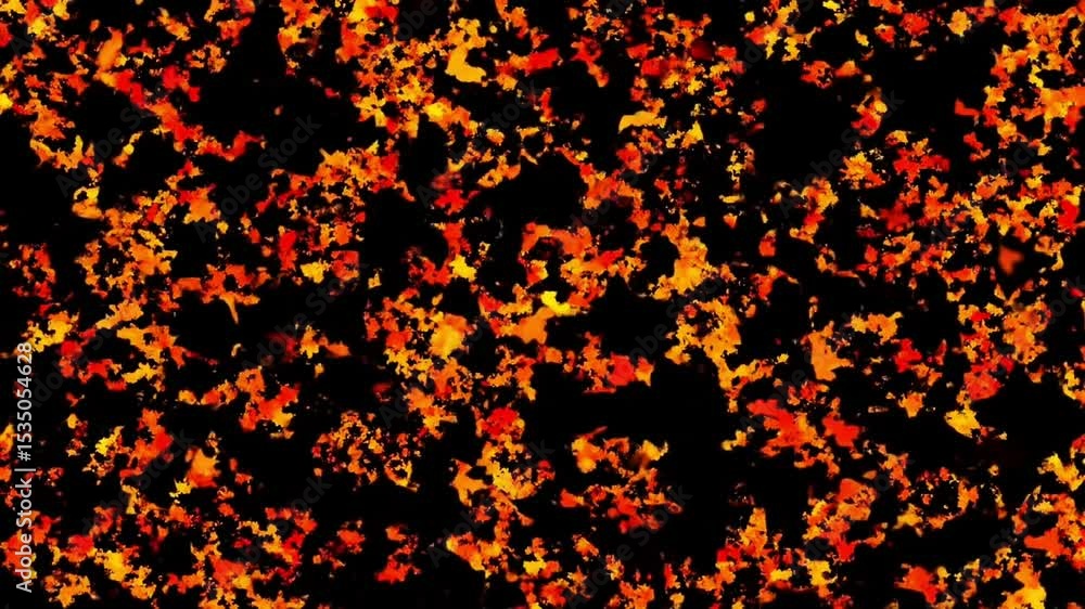 Abstract fiery background with orange and red particles on a black backdrop Abstract fiery background with orange and red particles on a black backdrop