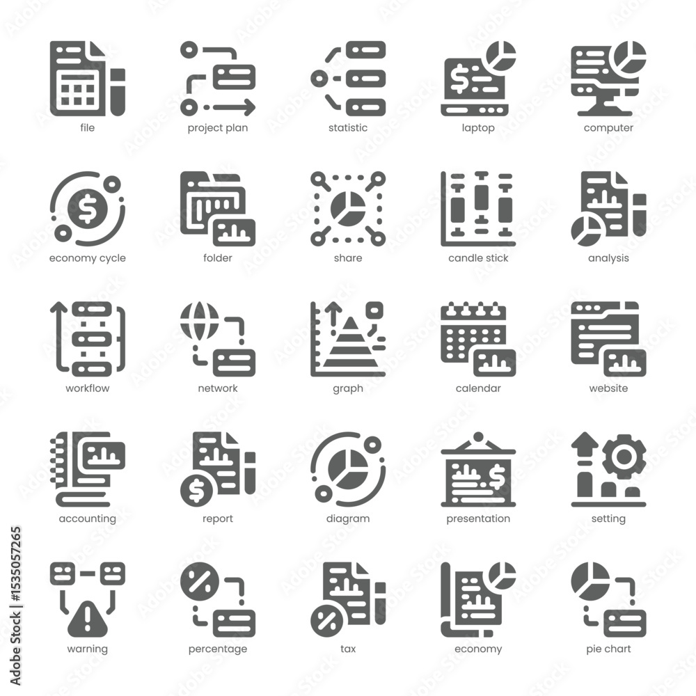 Economic Analysis Icon pack for your website, mobile, presentation, and logo design. Economic Analysis Icon solid design. Vector graphics illustration and editable stroke. Economic Analysis Icon pack for your website, mobile, presentation, and logo design. Economic Analysis Icon solid design. Vector graphics illustration and editable stroke.