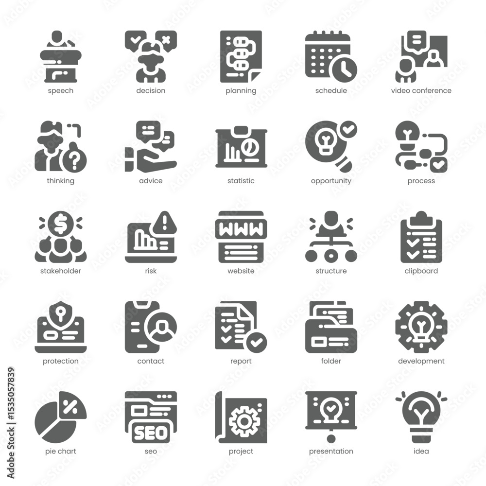 Presentation Icon pack for your website, mobile, presentation, and logo design. Presentation Icon solid design. Vector graphics illustration and editable stroke. Presentation Icon pack for your website, mobile, presentation, and logo design. Presentation Icon solid design. Vector graphics illustration and editable stroke.
