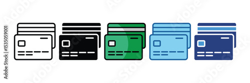 Credit Card  Icon Element For Design