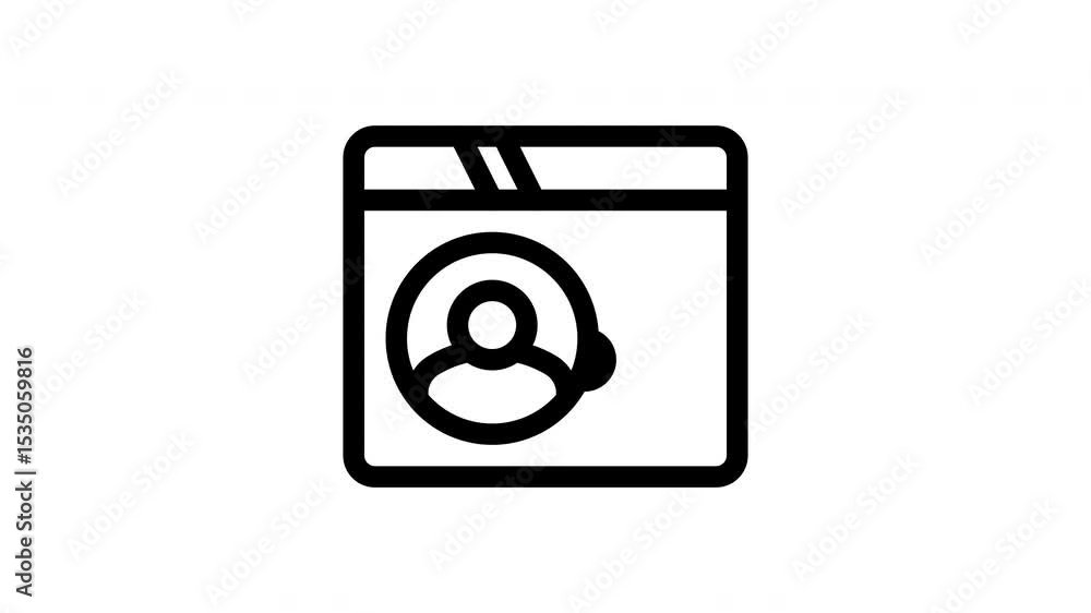 login minimalist stroke animation login minimalist stroke animation