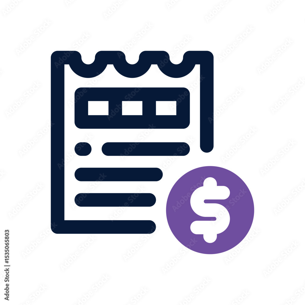 invoice duotone icon. Sleek and modern vector icon for websites, mobile apps, marketing materials, and corporate design. Fully scalable and ready to use. invoice duotone icon. Sleek and modern vector icon for websites, mobile apps, marketing materials, and corporate design. Fully scalable and ready to use.