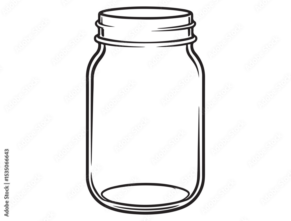 MASON JAR SILHOUETTE MASON JAR SILHOUETTE