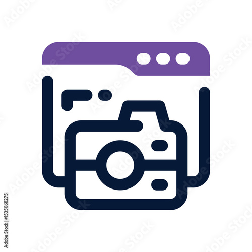 sightseeing duotone icon. Sleek and modern vector icon for websites, mobile apps, marketing materials, and corporate design. Fully scalable and ready to use.