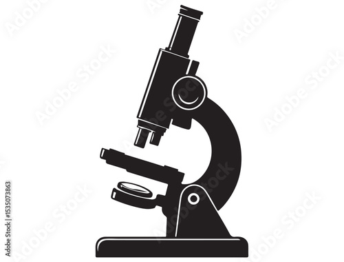 MICROSCOPE SILHOUETTE