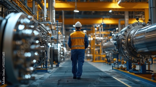 Mechanic repairs and maintains technical equipment used in large-scale production facilities