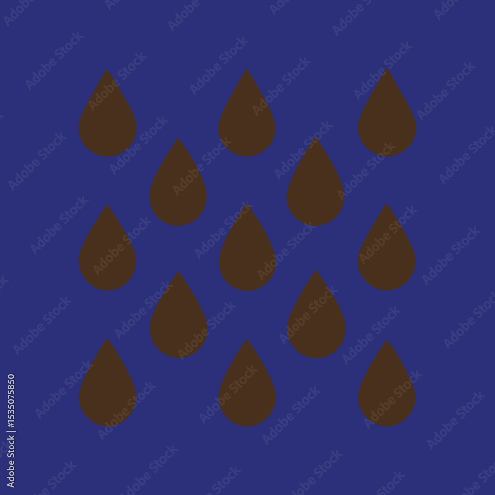raindrop pattern design vector art