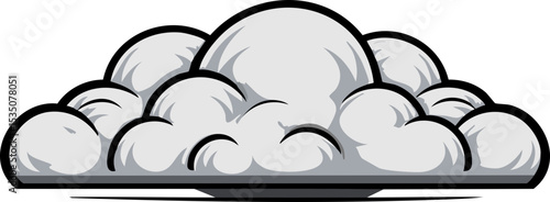 충돌 폭발 일러스트 / Impact Explosion Illustration