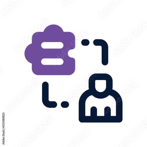 puzzle duotone icon. Sleek and modern vector icon for websites, mobile apps, marketing materials, and corporate design. Fully scalable and ready to use.