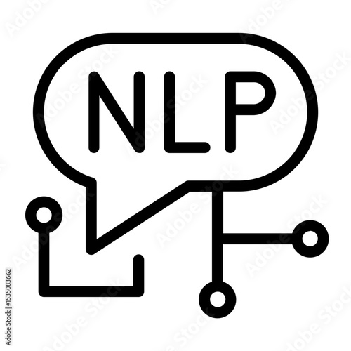 Natural Language Processing Icon
