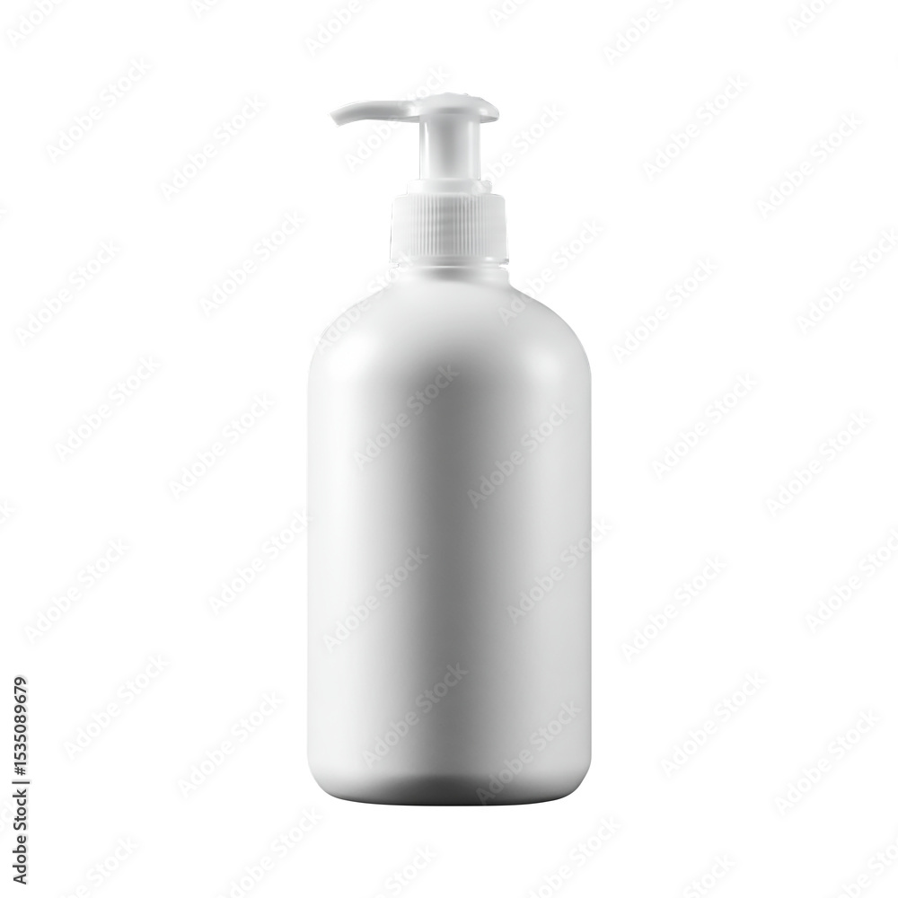 White Plastic Pump Bottle Packaging Mockup Perfect for Soap, Lotion, or Shampoo White Plastic Pump Bottle Packaging Mockup Perfect for Soap, Lotion, or Shampoo