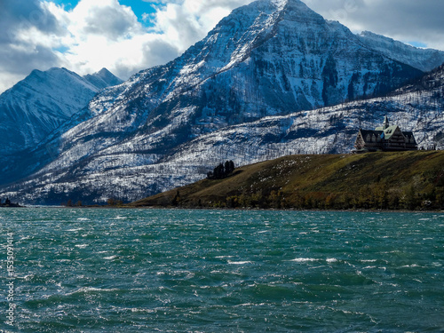 Parc national des lacs Waterton au Canada 