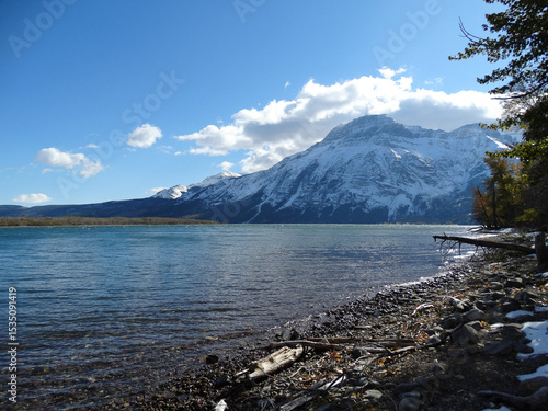 Parc national des lacs Waterton au Canada 