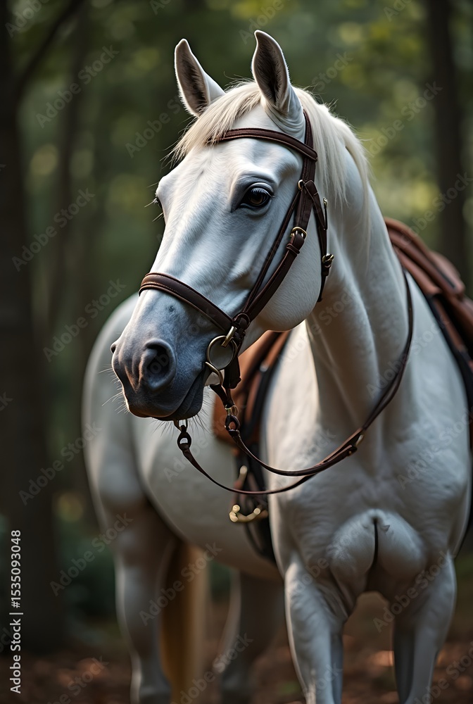 Obraz premium Forest Stallion-9