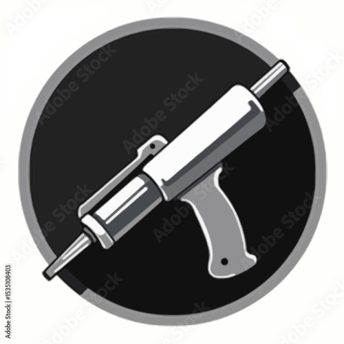 High-Pressure Caulking Gun Industrial-Grade Sealant Applicator