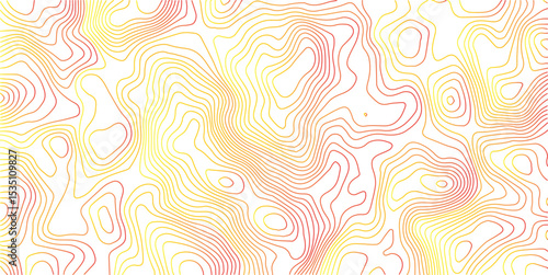 Abstract Topographic Map Lines Background – High-Resolution Black and White Contour Pattern for Modern Geometric Design and Mapping Projects. Detailed Vector Topographic Map Background with Elegant Bl