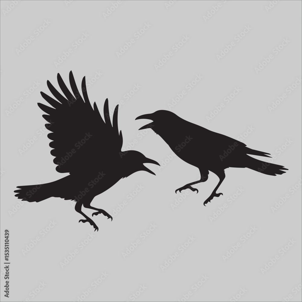Fototapeta premium Shadow Wings