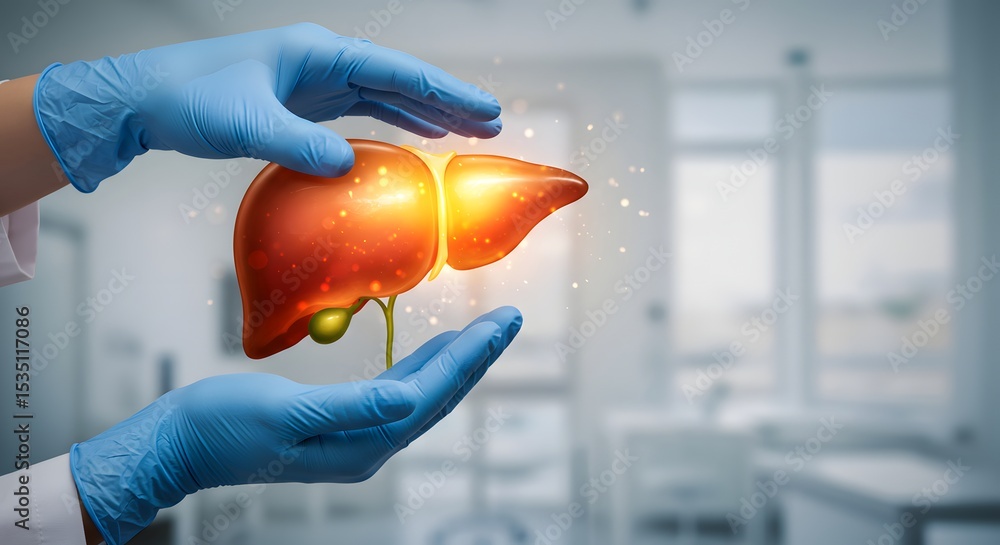 Fototapeta premium World Hepatitis Day Protecting Your Liver Understanding Liver Health and Disease Prevention