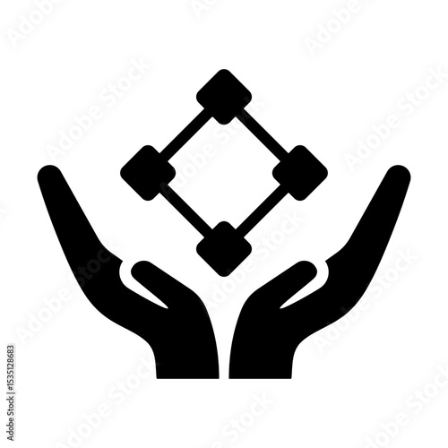 Blockchain Ownership Icon
