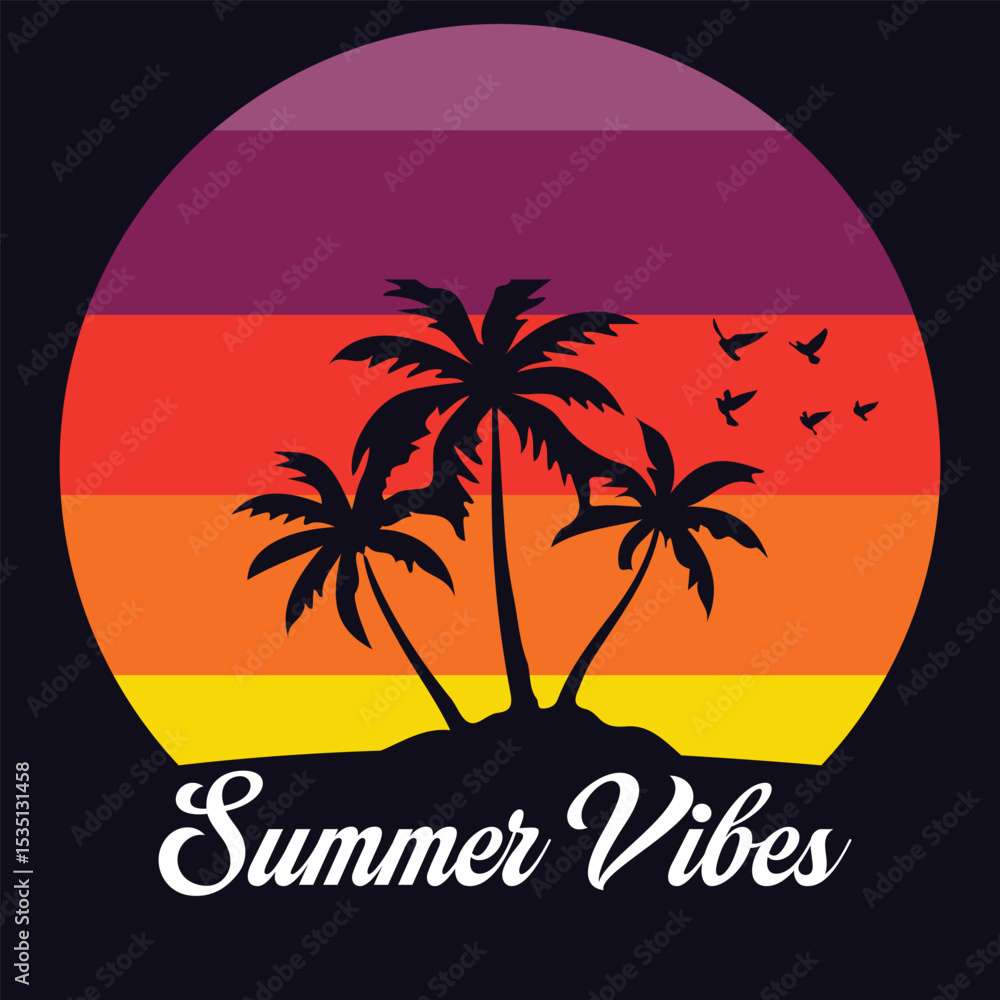 Fototapeta premium Rector color pallet t-shirt design 