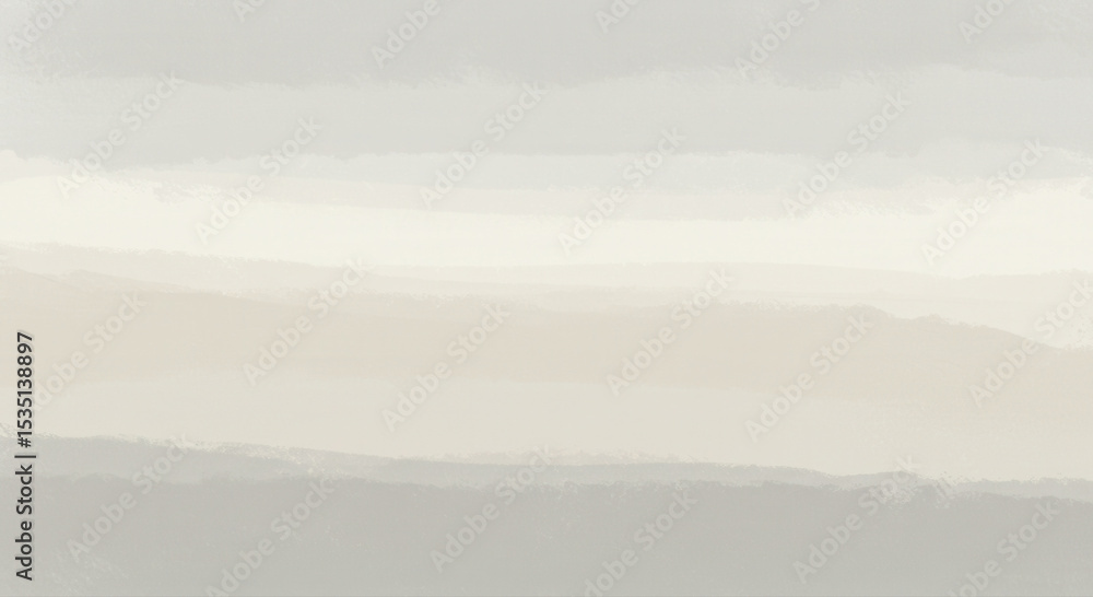 Fototapeta premium Soft watercolor layers create a calming abstract background