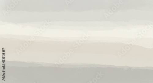 Soft watercolor layers create a calming abstract background