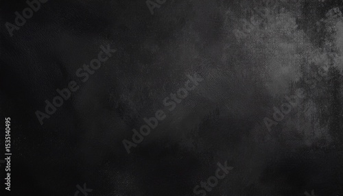 elegant black background illustration with vintage distressed grunge texture and dark gray charcoal color paint black and grey wall