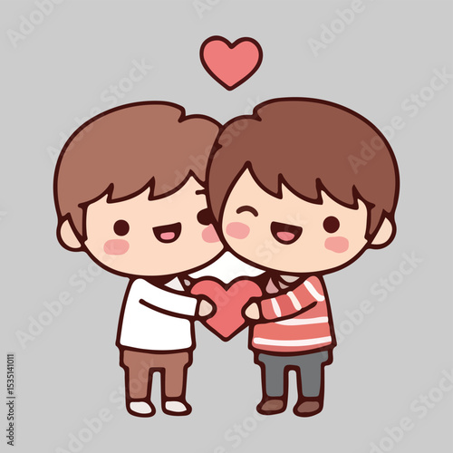 Cute Couple Illustration