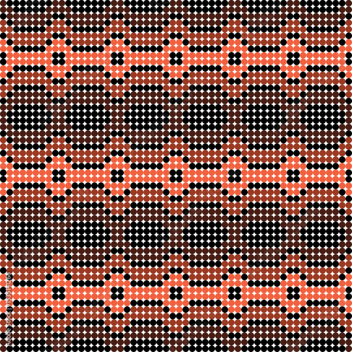 Seamless Repeatable Geometric Pattern. Abstract Vector Background.