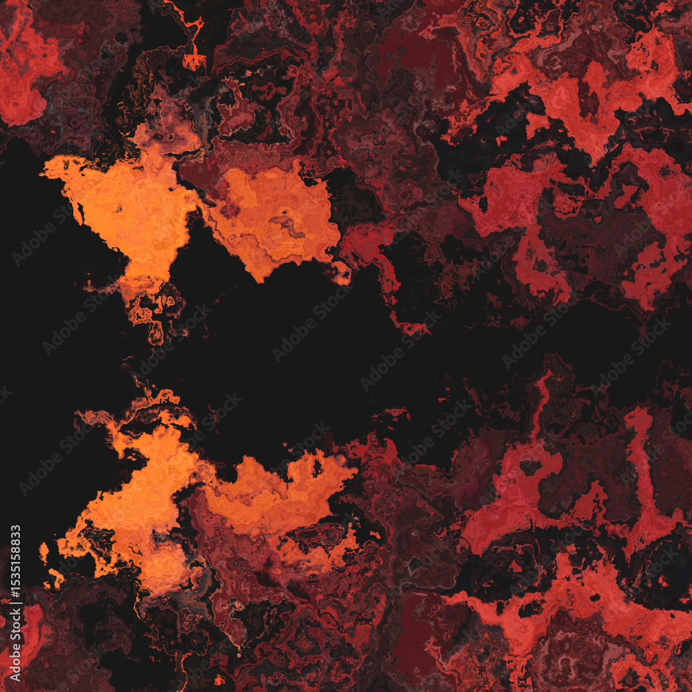 Abstract mineral marble texture in dark orange and red colors Abstract mineral marble texture in dark orange and red colors