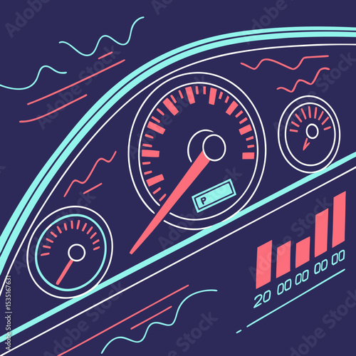 HUD Interface Liquid Elements