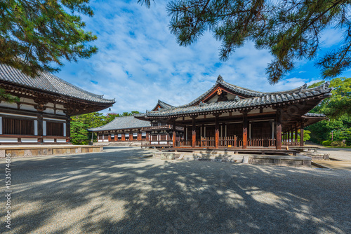Toshodai-ji Temple is located in Nara City,Nara Prefecture,Japan  is the head temple of the Ritsu Sect of Buddhism in Japan.UNESCO designated as World Heritage Site.