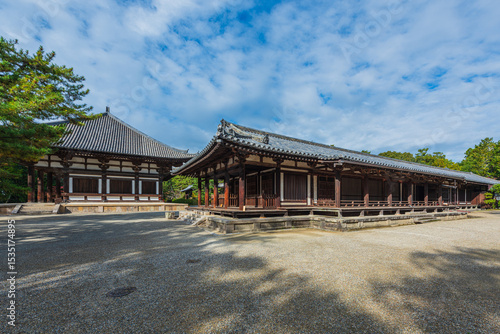 Toshodai-ji Temple is located in Nara City,Nara Prefecture,Japan  is the head temple of the Ritsu Sect of Buddhism in Japan.UNESCO designated as World Heritage Site.
