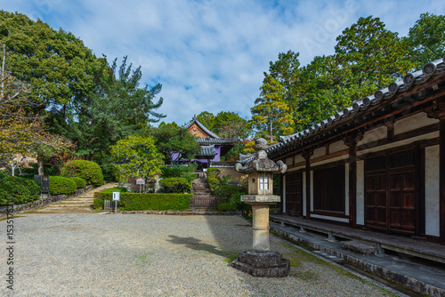 Toshodai-ji Temple is located in Nara City,Nara Prefecture,Japan  is the head temple of the Ritsu Sect of Buddhism in Japan.UNESCO designated as World Heritage Site.