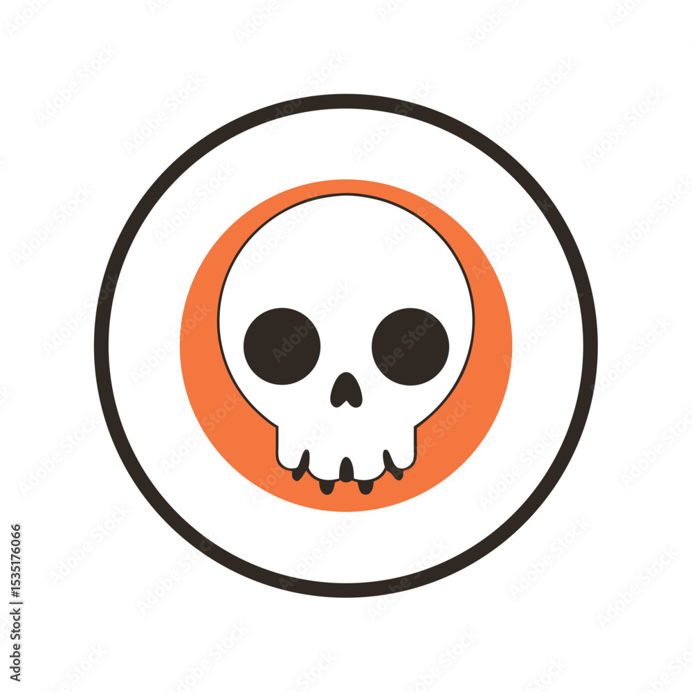 Creepy Halloween Skull Vector Clipart For Spooky And Gothic Themed Art Projects Creepy Halloween Skull Vector Clipart For Spooky And Gothic Themed Art Projects