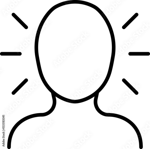 Focus, concentration icons collection. Goal, Target Line icon set. Line icons related to focus and concentration. Vector illustration