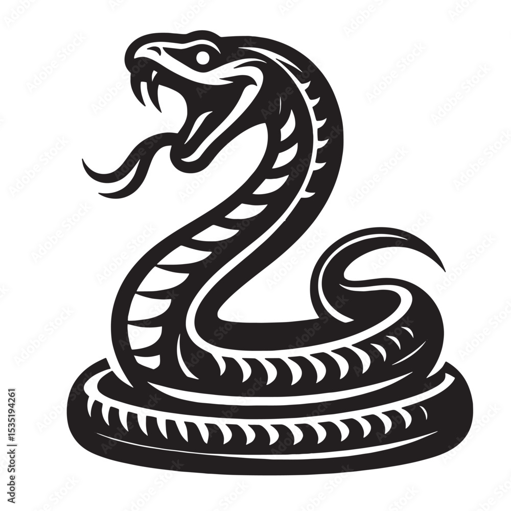 Fototapeta premium Hissing Snake