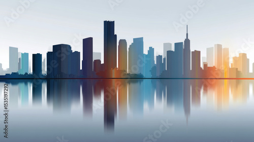 Wallpaper Mural Summer landscape. Beautiful summer mountain panorama. Natural background USA. Green mountains and layers of hills. Election day in USA. America day. Festive mood on President's day Torontodigital.ca