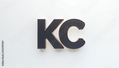 KC letters on white background