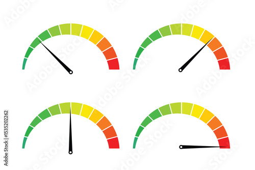 Speed test internet measure icon. Vector Illustration.eps