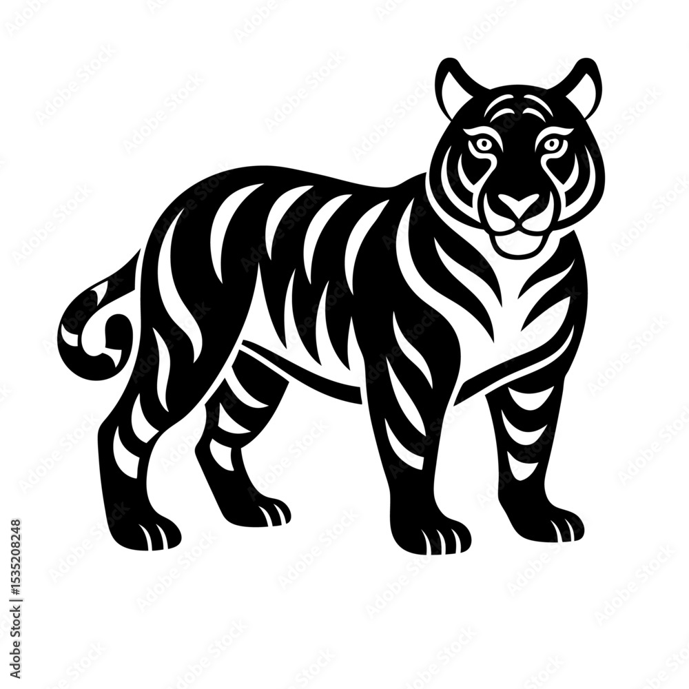 Obraz premium zebra vector illustration