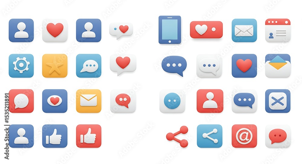 Social Media Icon Set Social Media Icon Set