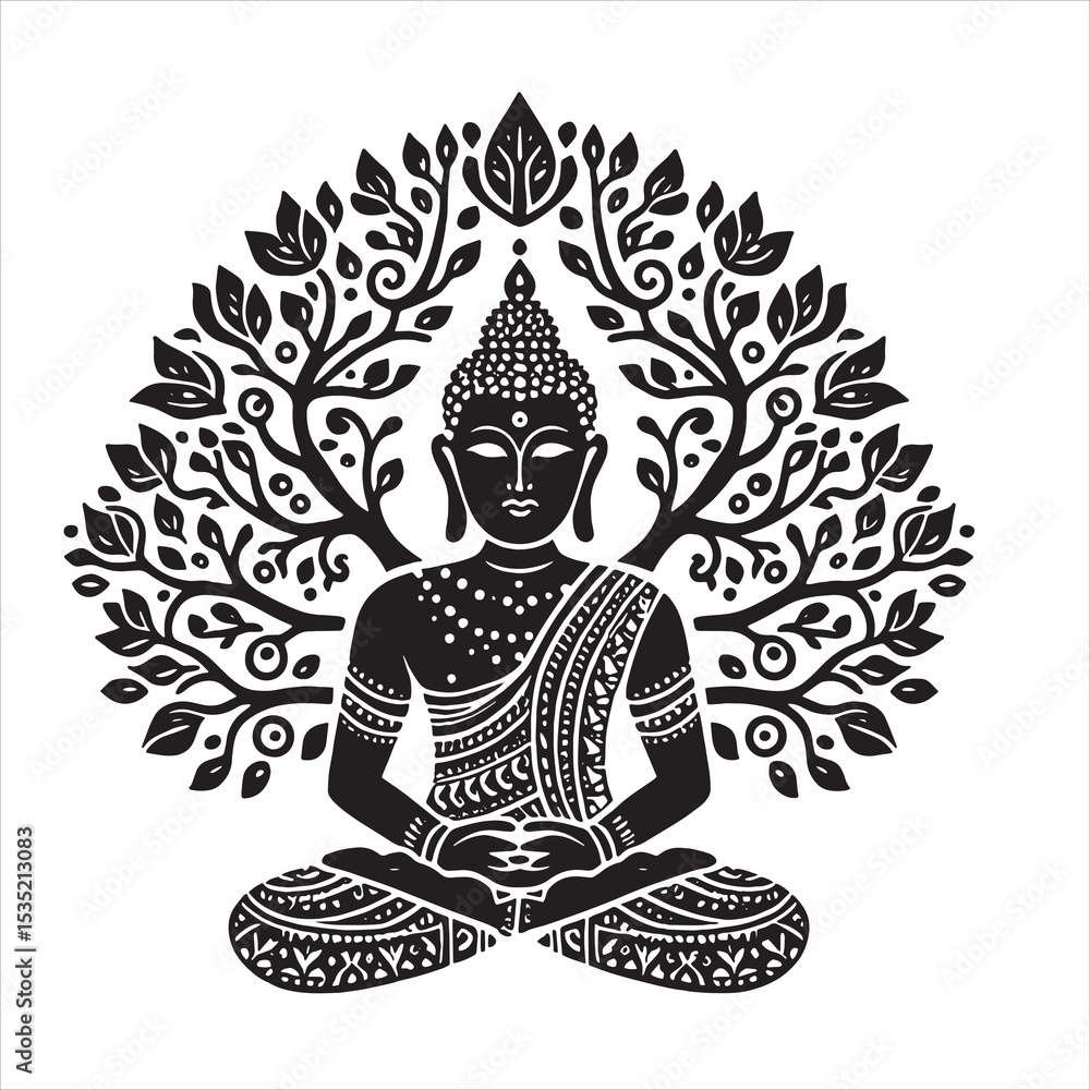 Obraz premium Buddha Tree 